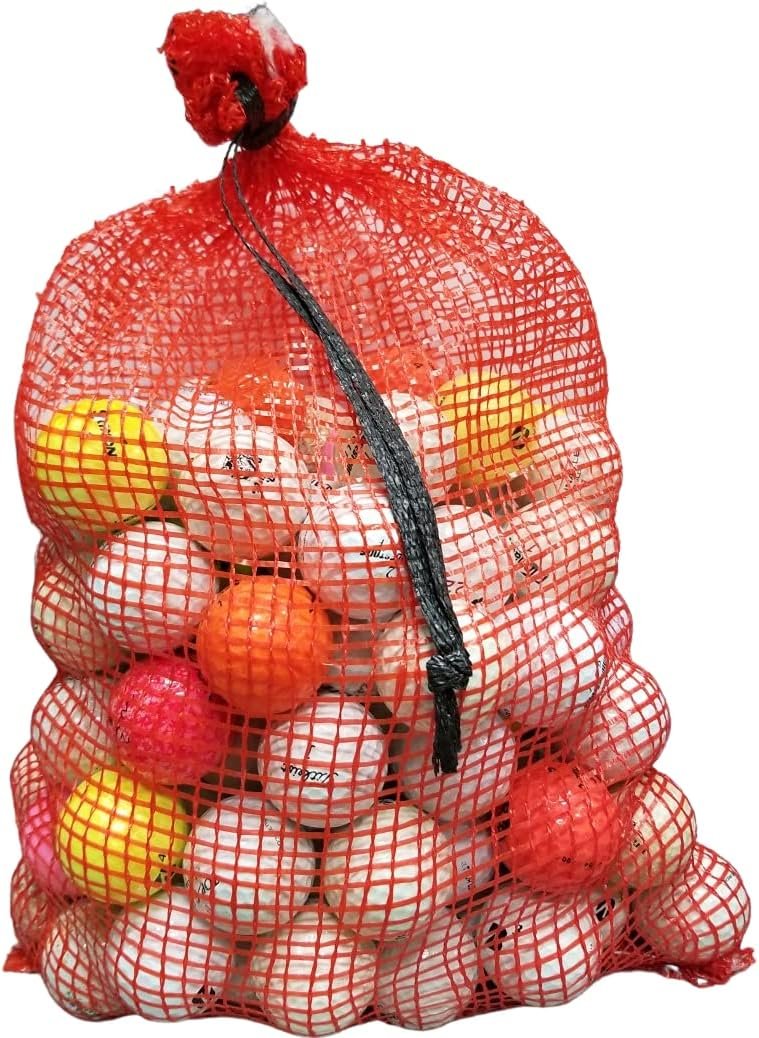 100 Shag/Practice/Hit Away/Range Used Golf Ball Mix in Mesh Bag - Golf Ball Planet 2 100 Shag/Practice/Hit Away/Range Used Golf Ball Mix in Mesh Bag - Golf Ball Planet - Image 2