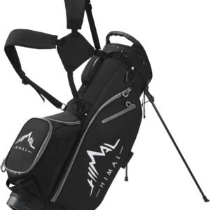 14-Way Golf Stand Bag, Golf Bag with Stand - Lightweight Durable Club Bag for Men & Women