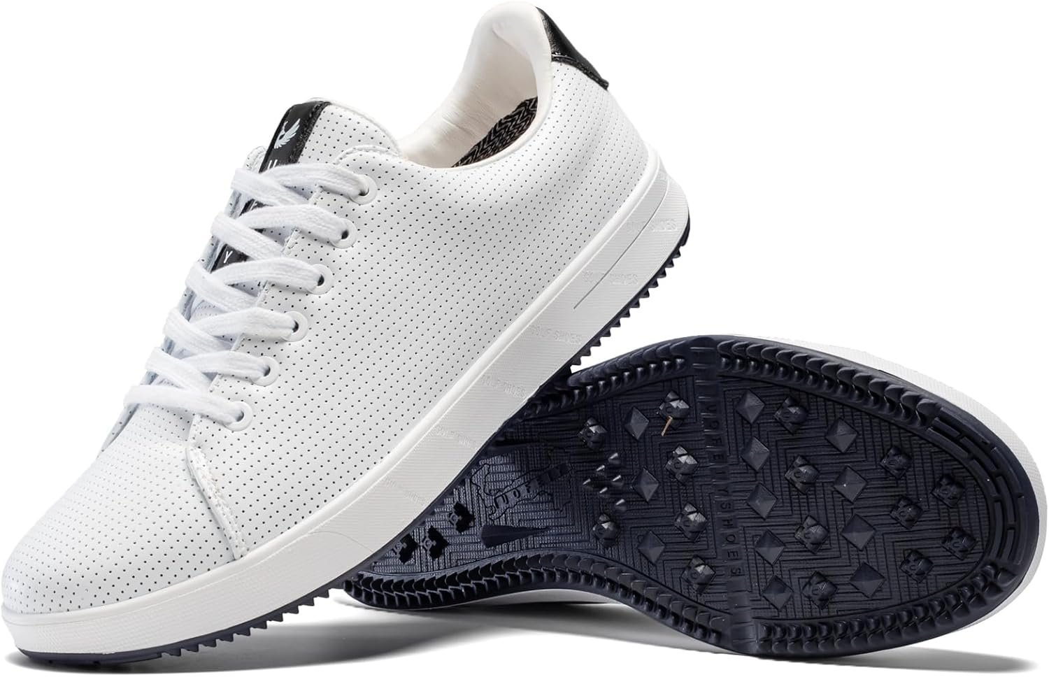 Men's Golf Shoes Professional Spikeless Leather Sneakers Non Slip Low Top Lightweight Comfort Travel Walking Shoes 4 Men's Golf Shoes Professional Spikeless Leather Sneakers Non Slip Low Top Lightweight Comfort Travel Walking Shoes - Image 4