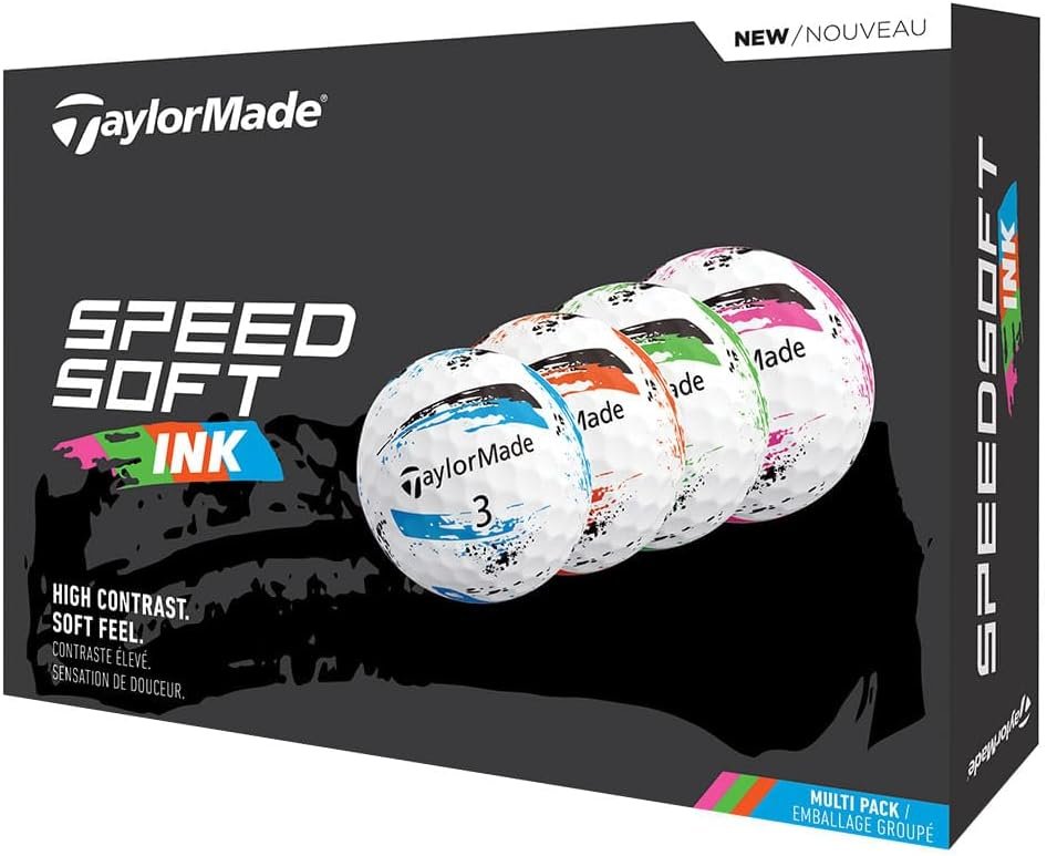 TaylorMade Golf Speed Soft Ink Golf Balls 2 TaylorMade Golf Speed Soft Ink Golf Balls - Image 2