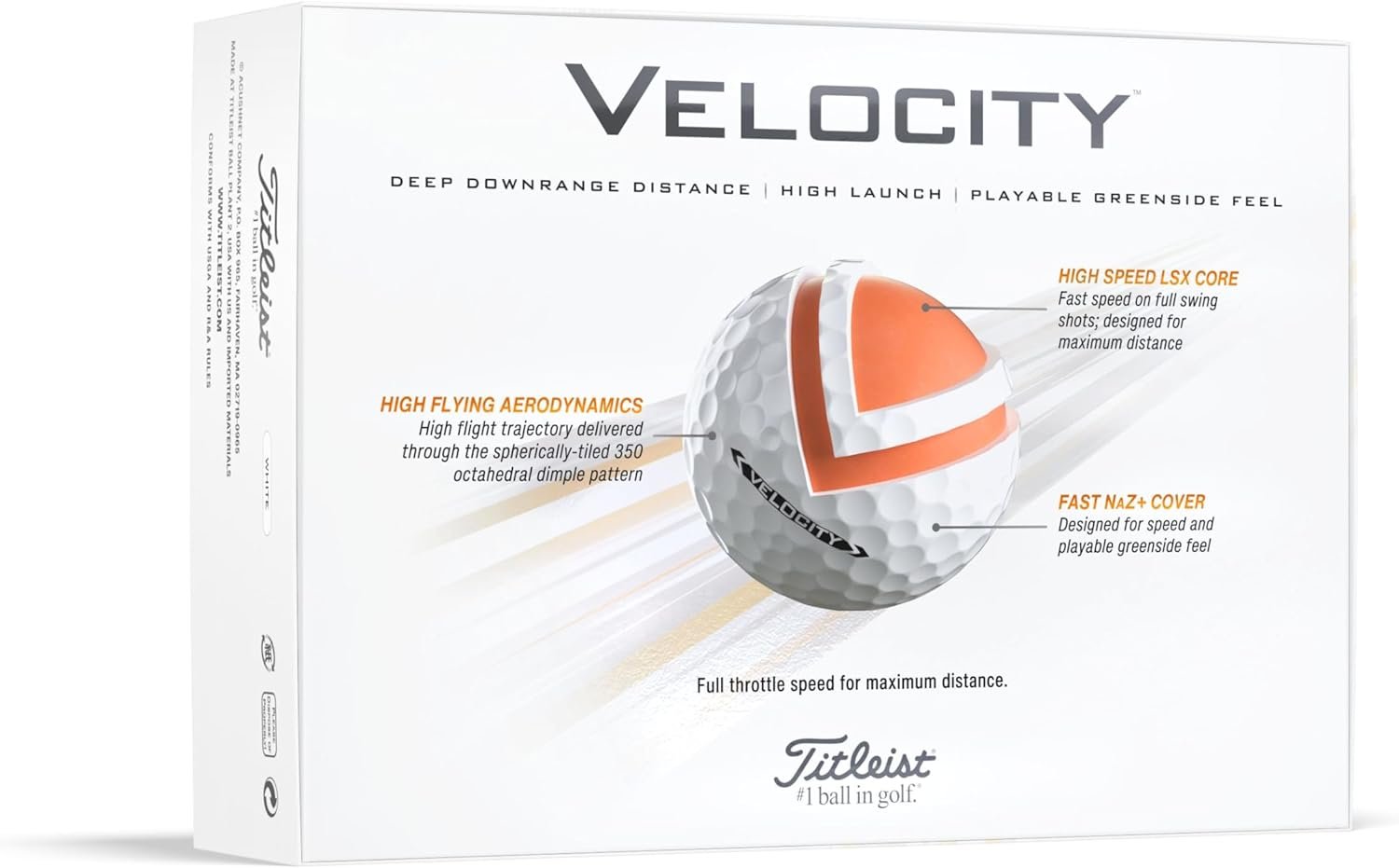 Titleist Velocity Golf Balls 7 Titleist Velocity Golf Balls - Image 7