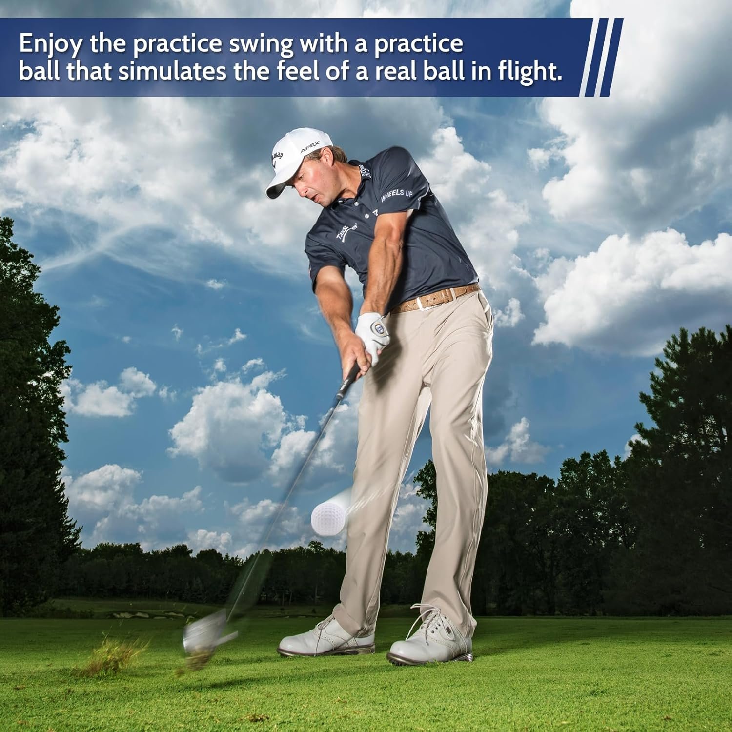 Guirnd 20 Pack Foam Golf Balls, 41mm Practice Golf Balls, Realistic Feel and Long Lasting Limited Fligh Practice Golf Balls for Backyard, Soft Golf Balls for Indoor or Outdoor 6 Guirnd 20 Pack Foam Golf Balls, 41mm Practice Golf Balls, Realistic Feel and Long Lasting Limited Fligh Practice Golf Balls for Backyard, Soft Golf Balls for Indoor or Outdoor - Image 6