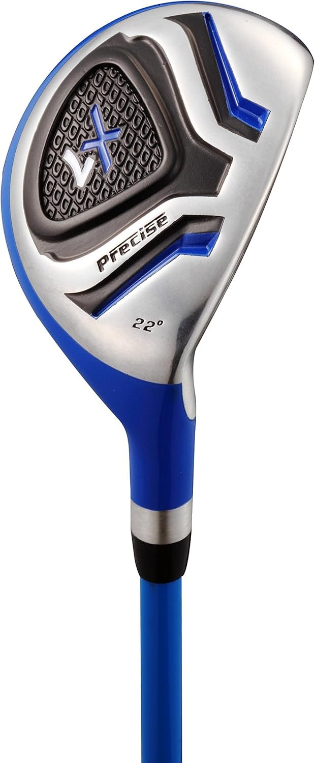 Precise X7 Kids Golf Clubs Set for Ages 3-5, 6-8, 9-12 | Right/Left Hand Girls & Boys Golf Clubs with Lightweight Graphite Shafts, Hybrid & Stand Bag 3 Precise X7 Kids Golf Clubs Set for Ages 3-5, 6-8, 9-12 | Right/Left Hand Girls & Boys Golf Clubs with Lightweight Graphite Shafts, Hybrid & Stand Bag - Image 3