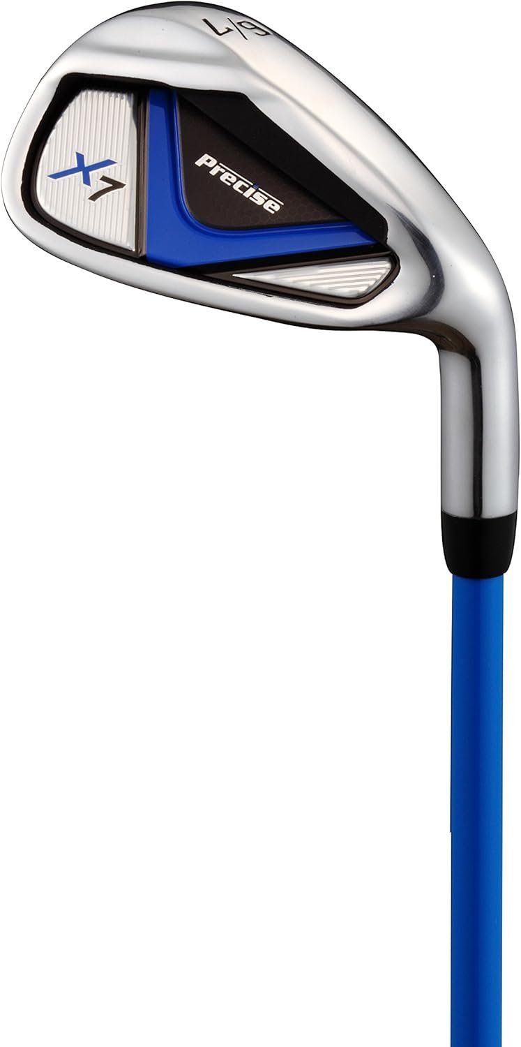 Precise X7 Kids Golf Clubs Set for Ages 3-5, 6-8, 9-12 | Right/Left Hand Girls & Boys Golf Clubs with Lightweight Graphite Shafts, Hybrid & Stand Bag 4 Precise X7 Kids Golf Clubs Set for Ages 3-5, 6-8, 9-12 | Right/Left Hand Girls & Boys Golf Clubs with Lightweight Graphite Shafts, Hybrid & Stand Bag - Image 4