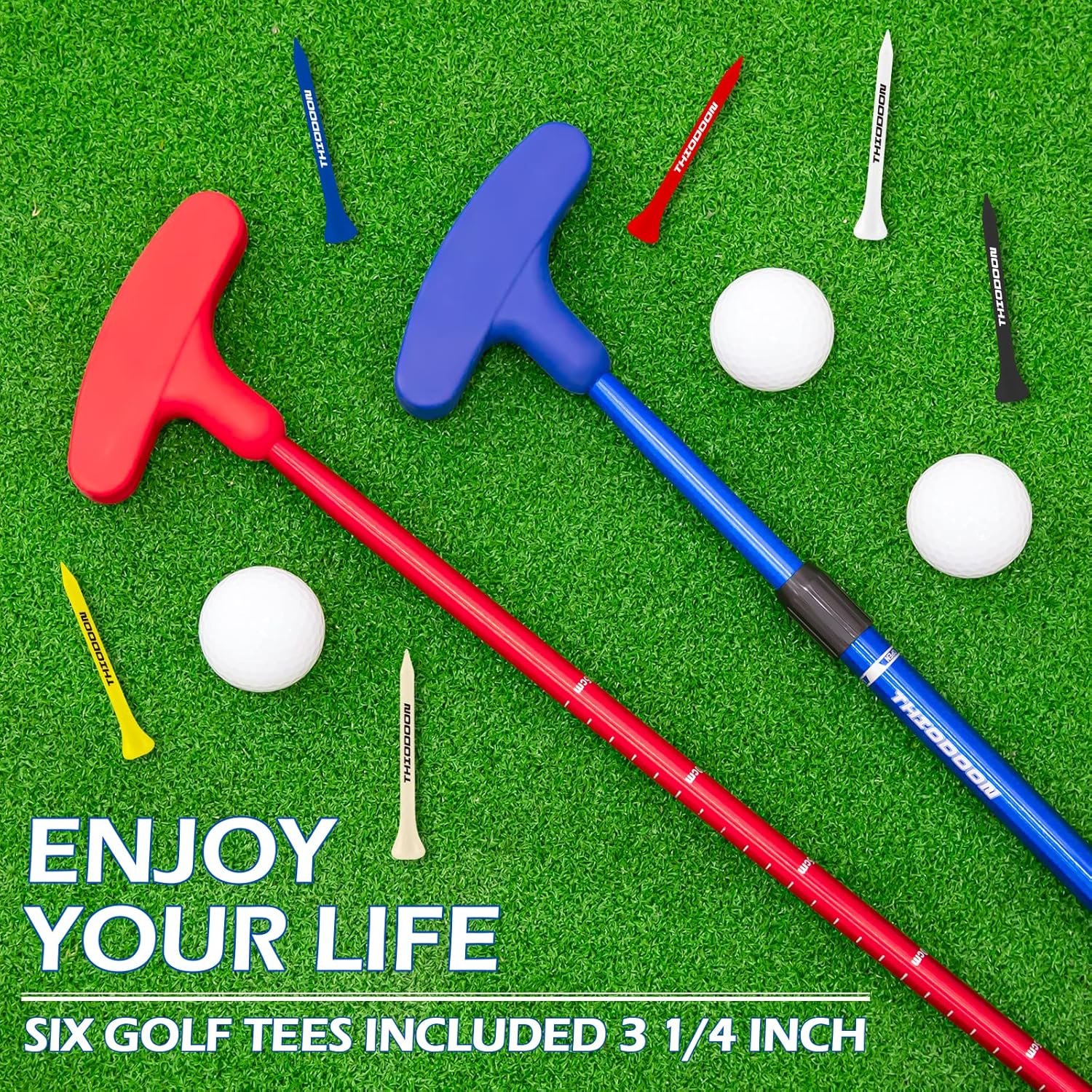 THIODOON Golf Putters for Men and Women Two-Way Kids Putter Mini Golf Putter for Right or Left Handed Golfers Adjustable Length Golf Putter Suitable for Children, Teenagers and Adults 6 THIODOON Golf Putters for Men and Women Two-Way Kids Putter Mini Golf Putter for Right or Left Handed Golfers Adjustable Length Golf Putter Suitable for Children, Teenagers and Adults - Image 6