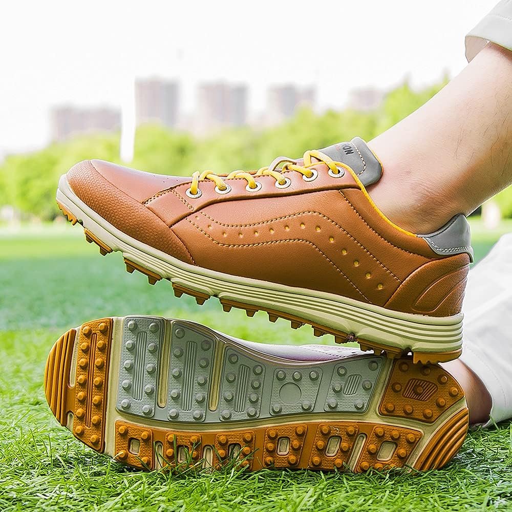 THESTRON 2021 Men Golf Shoes Professional Spikes Golf Sport Sneakers Waterproof Mens Trainers Golfing 5 THESTRON 2021 Men Golf Shoes Professional Spikes Golf Sport Sneakers Waterproof Mens Trainers Golfing - Image 5