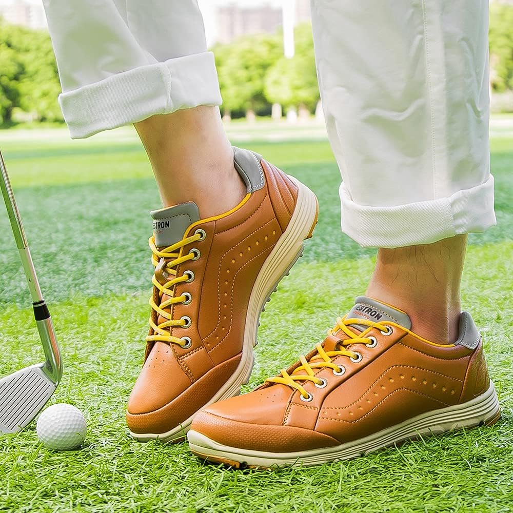 THESTRON 2021 Men Golf Shoes Professional Spikes Golf Sport Sneakers Waterproof Mens Trainers Golfing 6 THESTRON 2021 Men Golf Shoes Professional Spikes Golf Sport Sneakers Waterproof Mens Trainers Golfing - Image 6