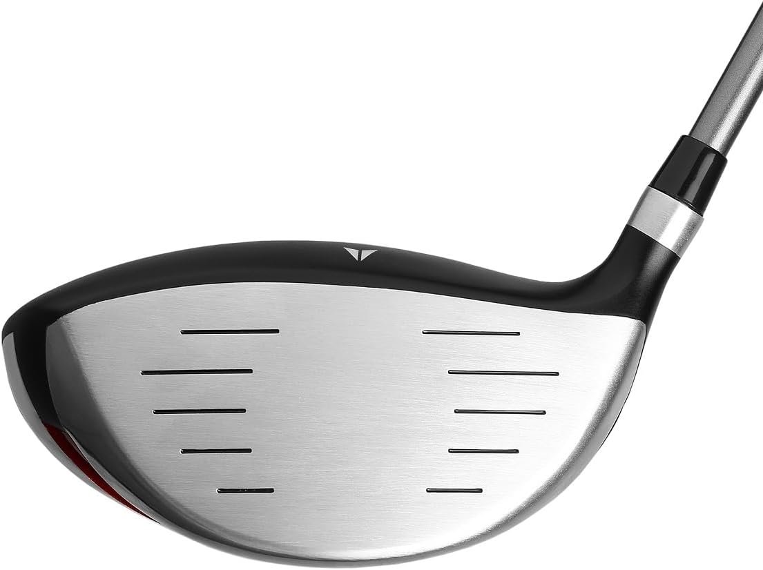 Powerbilt TPS Blackout Max Driver, Men's 10.5 Degree in Black/Red with Headcover 4 Powerbilt TPS Blackout Max Driver, Men's 10.5 Degree in Black/Red with Headcover - Image 4