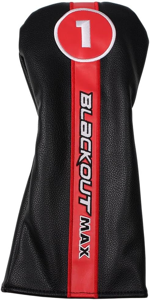 Powerbilt TPS Blackout Max Driver, Men's 10.5 Degree in Black/Red with Headcover 5 Powerbilt TPS Blackout Max Driver, Men's 10.5 Degree in Black/Red with Headcover - Image 5