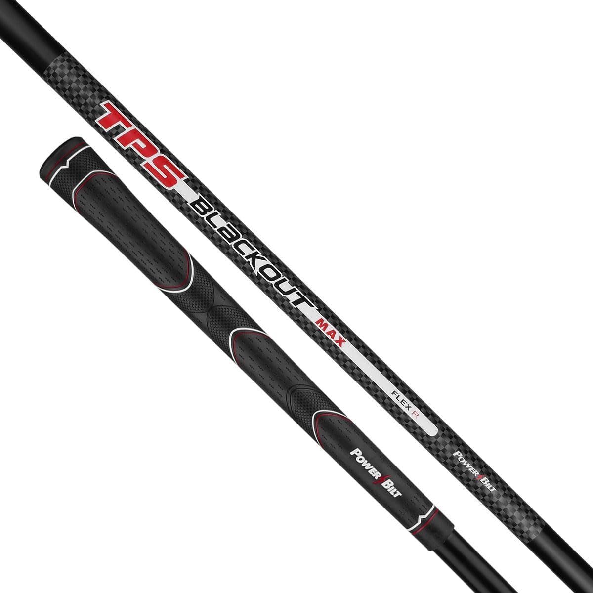 Powerbilt TPS Blackout Max Driver, Men's 10.5 Degree in Black/Red with Headcover 6 Powerbilt TPS Blackout Max Driver, Men's 10.5 Degree in Black/Red with Headcover - Image 6