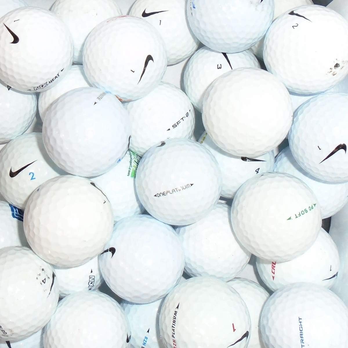 Reload Recycled Golf Balls (24-Pack) of Nike Golf Balls, White, One Size 5 Reload Recycled Golf Balls (24-Pack) of Nike Golf Balls, White, One Size - Image 5
