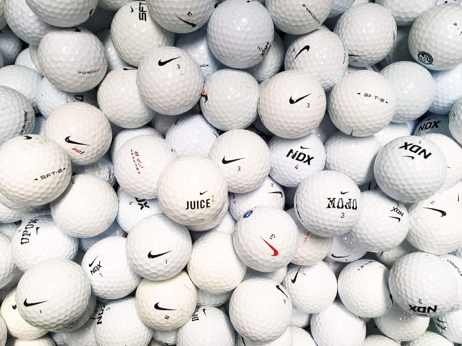 Reload Recycled Golf Balls (24-Pack) of Nike Golf Balls, White, One Size 6 Reload Recycled Golf Balls (24-Pack) of Nike Golf Balls, White, One Size - Image 6