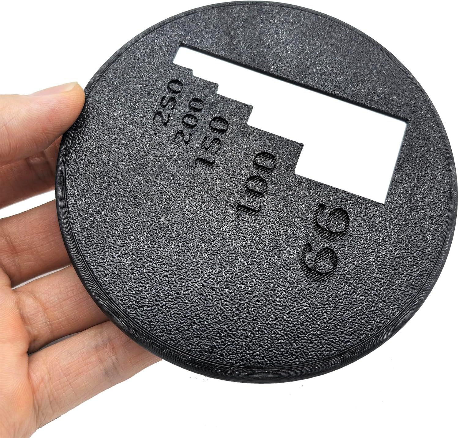 Disc Golf Range Mini Marker, A Disc Golf Range Finder for Measuring The Distance to Basket, Black, 1 Pack 4 Disc Golf Range Mini Marker, A Disc Golf Range Finder for Measuring The Distance to Basket, Black, 1 Pack - Image 4