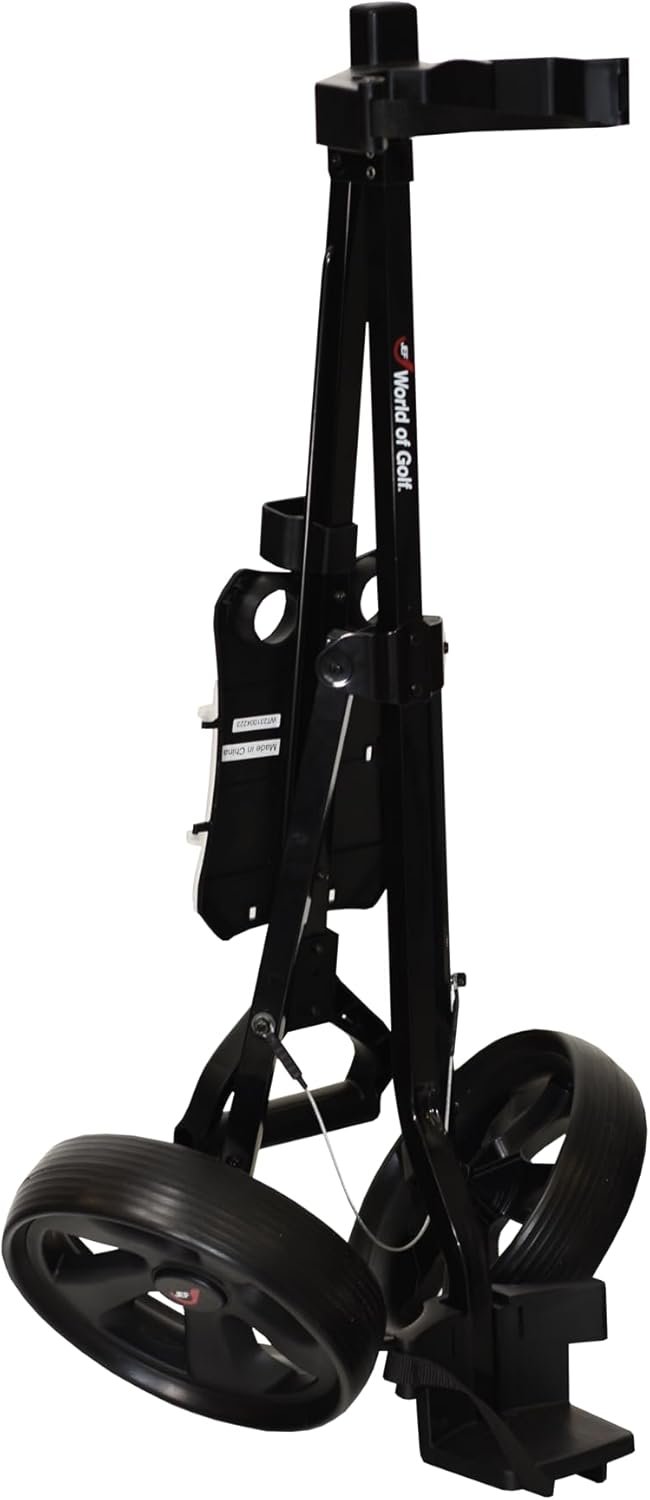 Jef World Of Golf Deluxe Steel Push Cart 8 Jef World Of Golf Deluxe Steel Push Cart - Image 8