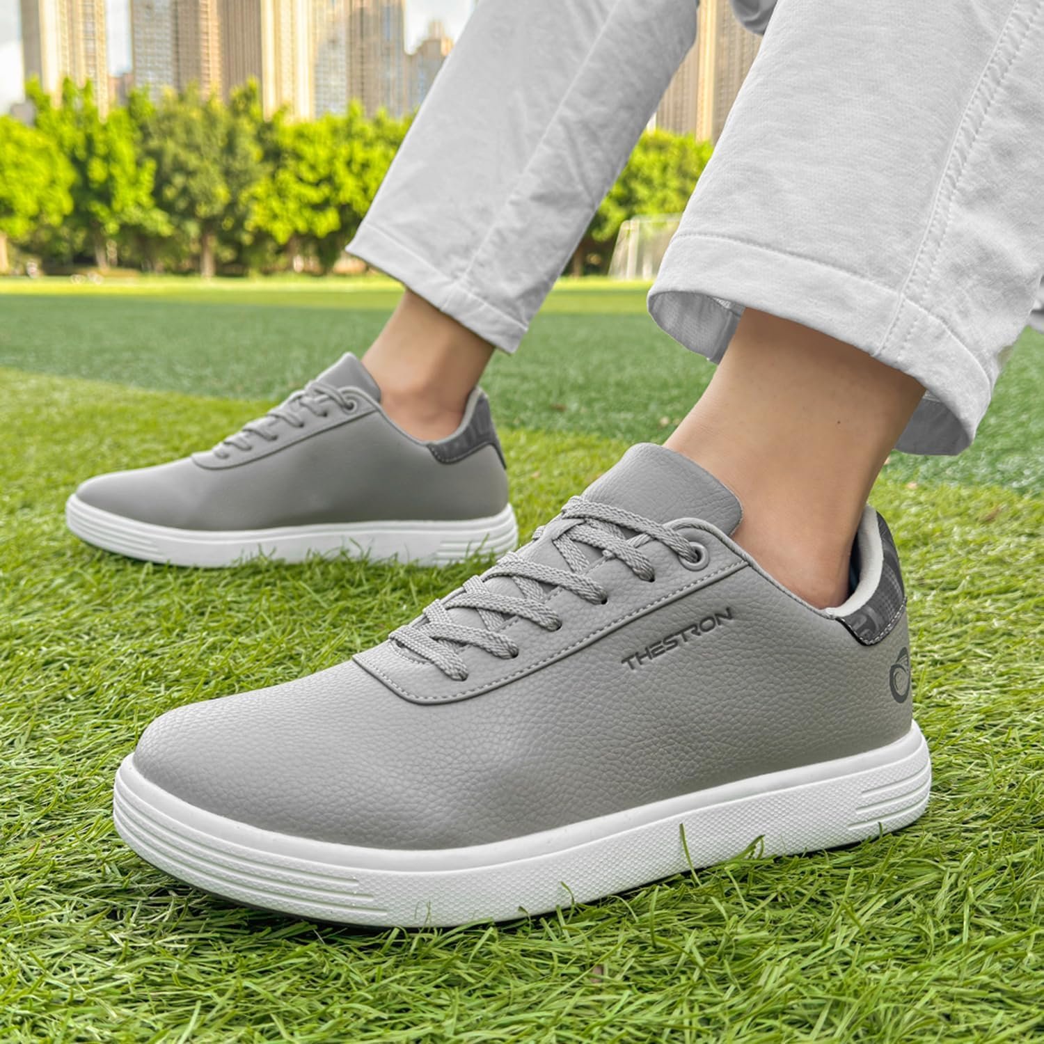 Spikeless Golf Shoes Men Professional Golf Foowears Luxury Walking Footwears for Golfers Outdoor 4 Spikeless Golf Shoes Men Professional Golf Foowears Luxury Walking Footwears for Golfers Outdoor - Image 4