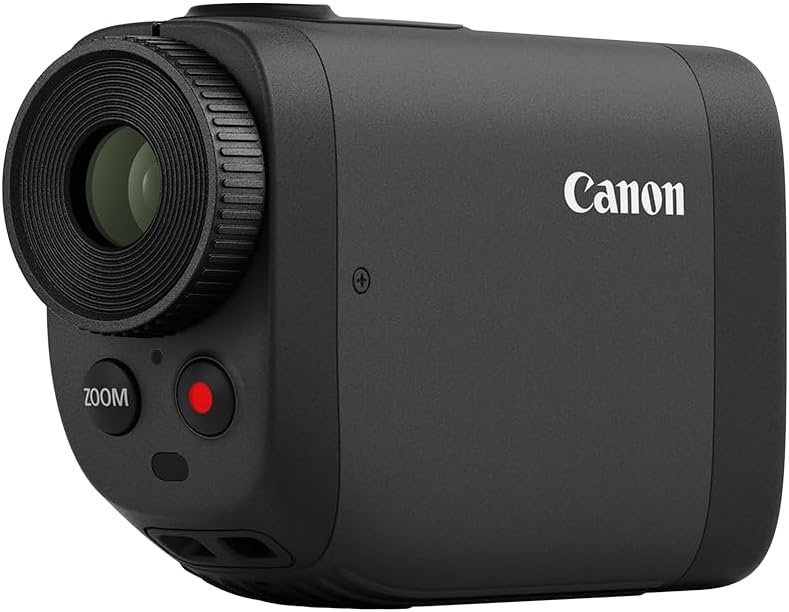 Canon PowerShot Golf Digital Laser Rangefinder, Digital Zoom, Magnify 6X to 12x, Built-in Slope Correction, Photo and Video Camera Capabilities, IPX4 Equivalent Water Resistant, Black 4 Canon PowerShot Golf Digital Laser Rangefinder, Digital Zoom, Magnify 6X to 12x, Built-in Slope Correction, Photo and Video Camera Capabilities, IPX4 Equivalent Water Resistant, Black - Image 4