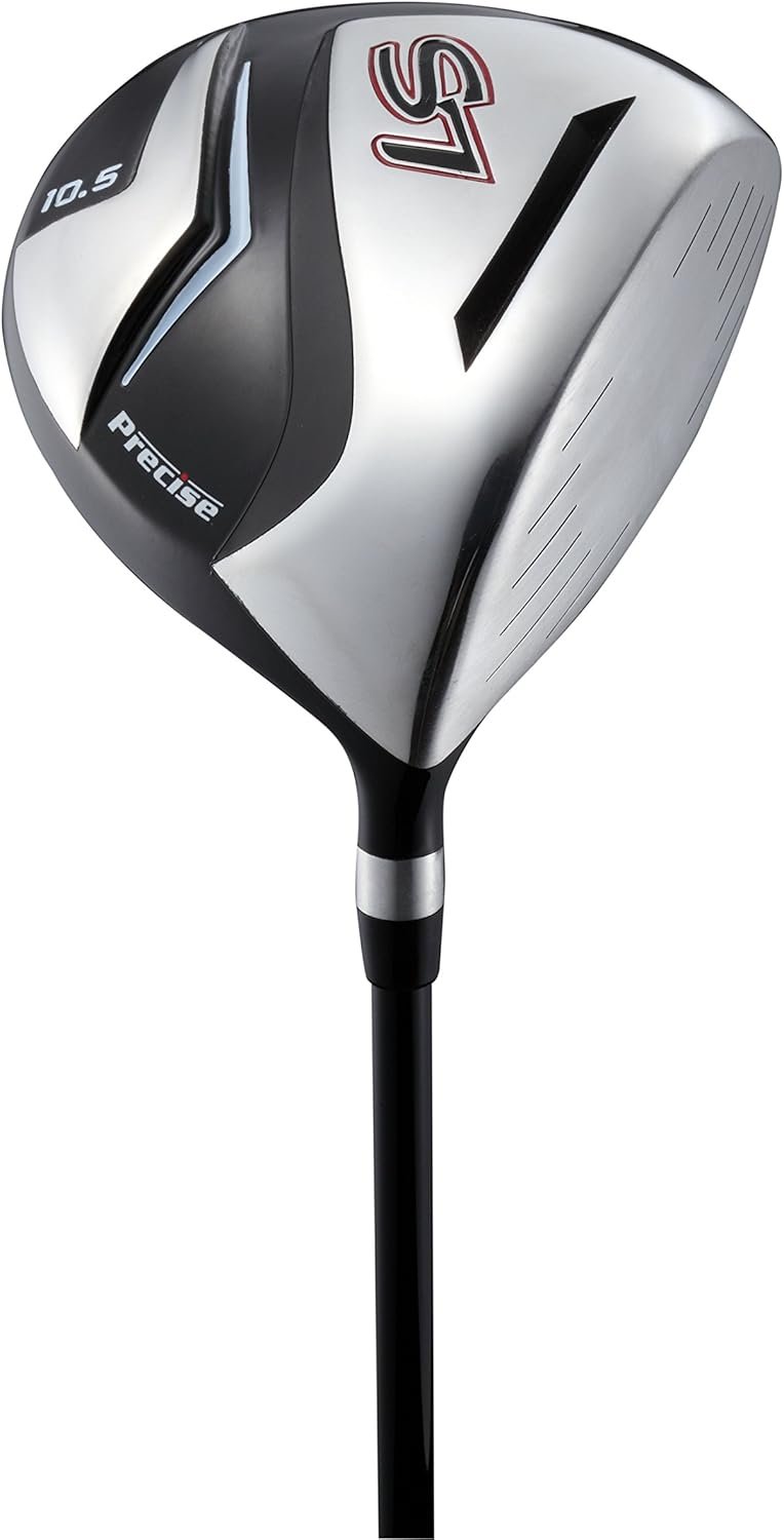 18 Piece Complete Men’s Golf Club Set with Titanium Driver, #3 & #5 Fairway Woods, #4 Hybrid, 5-SW Irons, Putter, Stand Bag, 4 H/C's, Men’s Golf Clubs Full Set Right Handed 3 18 Piece Complete Men’s Golf Club Set with Titanium Driver, #3 & #5 Fairway Woods, #4 Hybrid, 5-SW Irons, Putter, Stand Bag, 4 H/C's, Men’s Golf Clubs Full Set Right Handed - Image 3