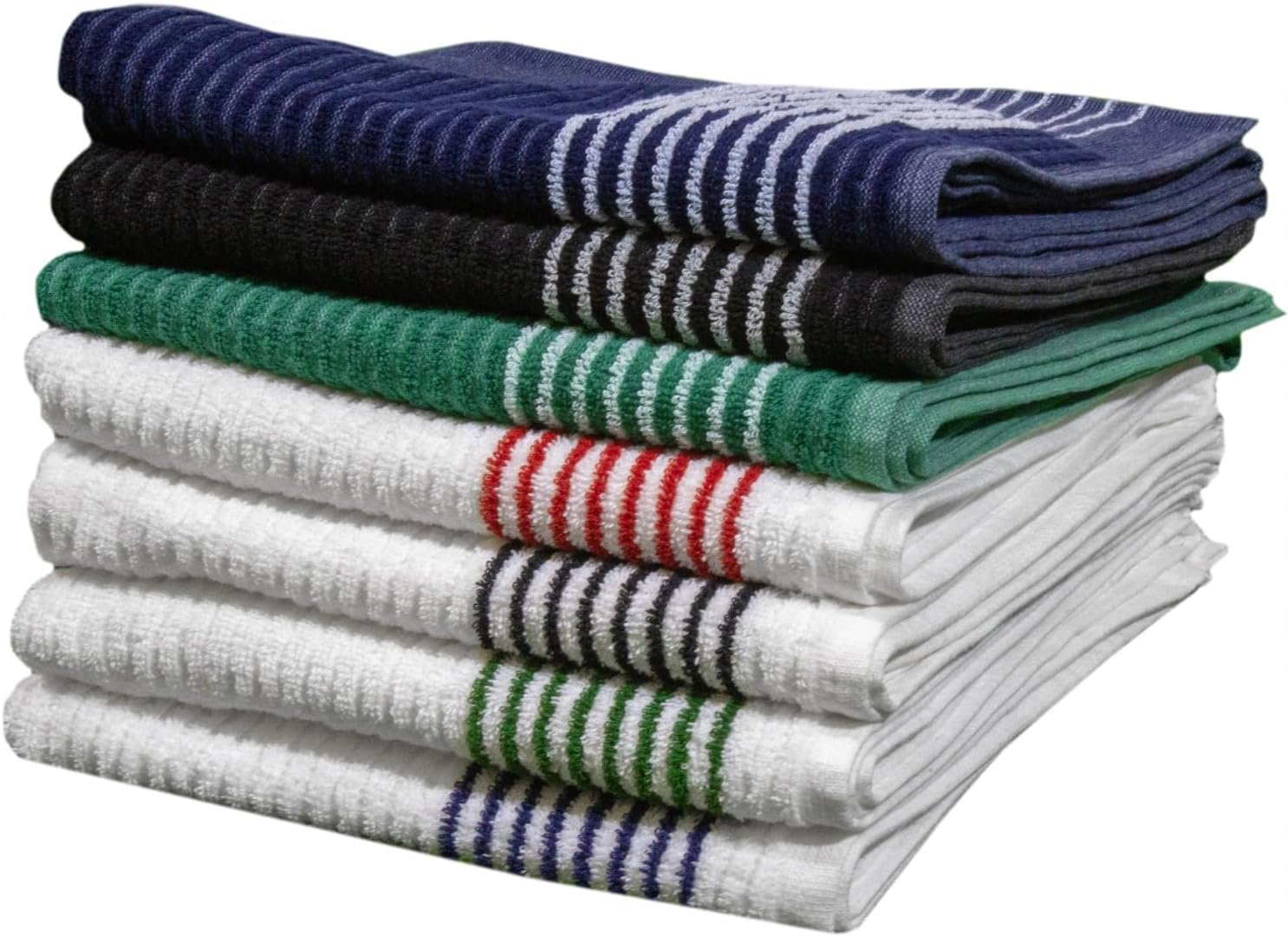 Devant Sports Towels Extra Large Caddy Golf Towel, White/Navy Stripes 3 Devant Sports Towels Extra Large Caddy Golf Towel, White/Navy Stripes - Image 3