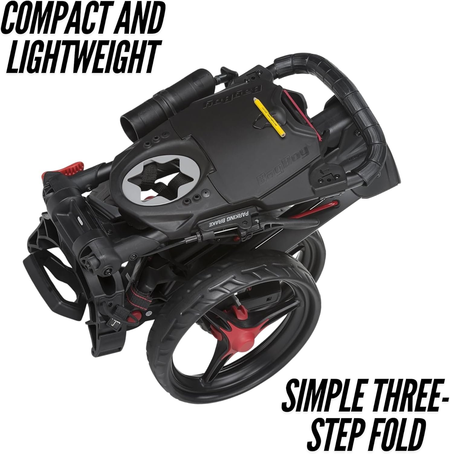 Bag Boy Compact 3 Golf Push Cart 4 Bag Boy Compact 3 Golf Push Cart - Image 4