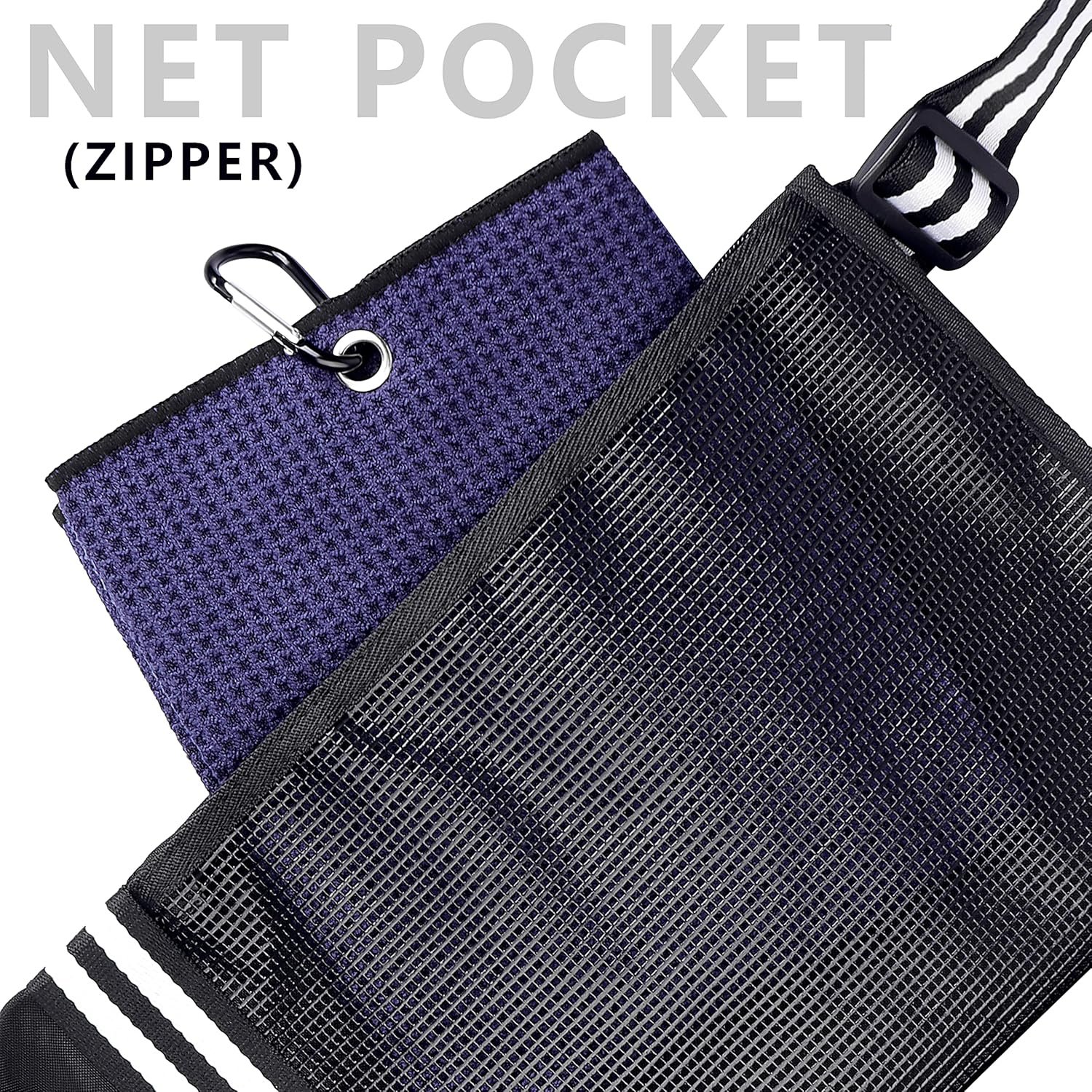 Champkey Professional Golf Sunday Bag (Carry 3-9 Clubs) - 6 Carry Pockets & Adjustable Sling Strap Golf Carry Bag Ideal for Golf Course & Travel 3 Champkey Professional Golf Sunday Bag (Carry 3-9 Clubs) - 6 Carry Pockets & Adjustable Sling Strap Golf Carry Bag Ideal for Golf Course & Travel - Image 3