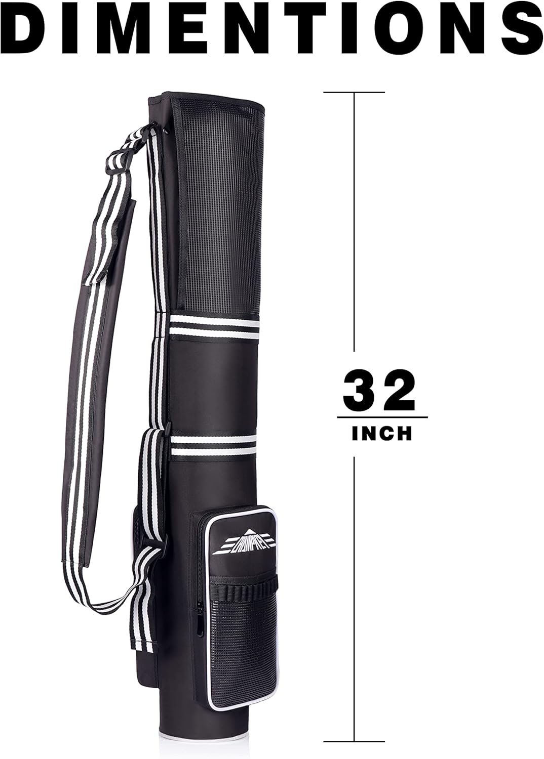 Champkey Professional Golf Sunday Bag (Carry 3-9 Clubs) - 6 Carry Pockets & Adjustable Sling Strap Golf Carry Bag Ideal for Golf Course & Travel 6 Champkey Professional Golf Sunday Bag (Carry 3-9 Clubs) - 6 Carry Pockets & Adjustable Sling Strap Golf Carry Bag Ideal for Golf Course & Travel - Image 6
