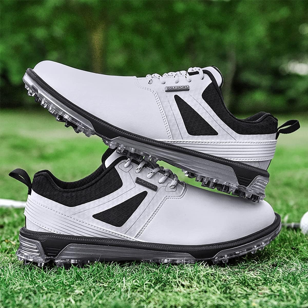 ULTIANT Men's Golf Shoes Fixed Nailless Sole Waterproof Lightweight No-Slip Walking Shoes Size7.5-13 6 ULTIANT Men's Golf Shoes Fixed Nailless Sole Waterproof Lightweight No-Slip Walking Shoes Size7.5-13 - Image 6