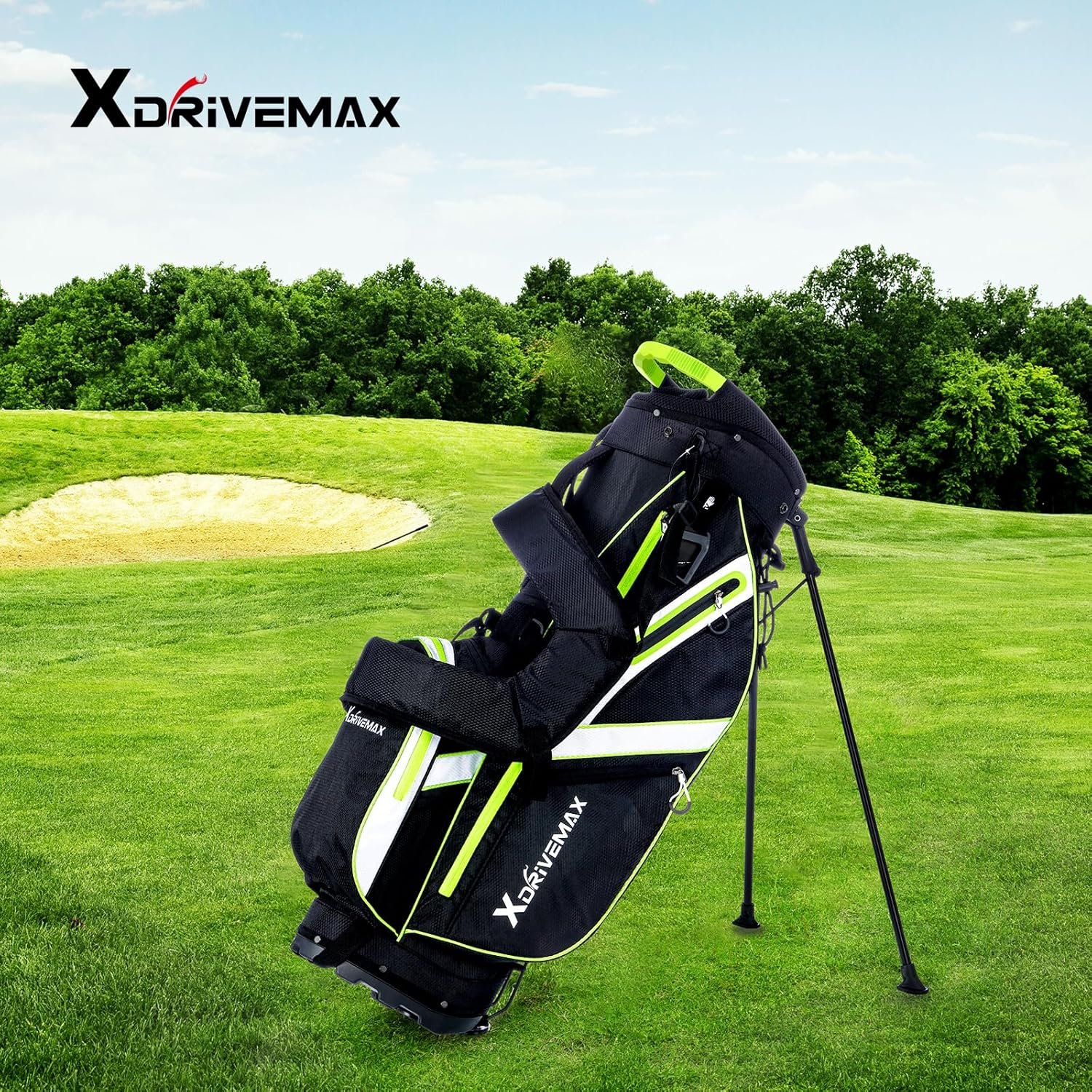Golf Bag – Stand Bag & 15 Way Cart Bag for Men & Women, Lightweight, with Rain Cover, Cooler, Accessory Kit | Premium Golf Club Bags 7 Golf Bag – Stand Bag & 15 Way Cart Bag for Men & Women, Lightweight, with Rain Cover, Cooler, Accessory Kit | Premium Golf Club Bags - Image 7