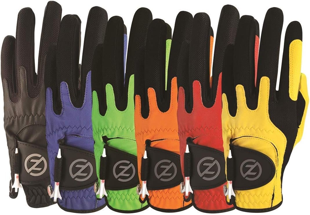 Zero Friction Men's Compression-Fit Synthetic Golf Glove, Universal Fit One Size 1 Zero Friction Men's Compression-Fit Synthetic Golf Glove, Universal Fit One Size