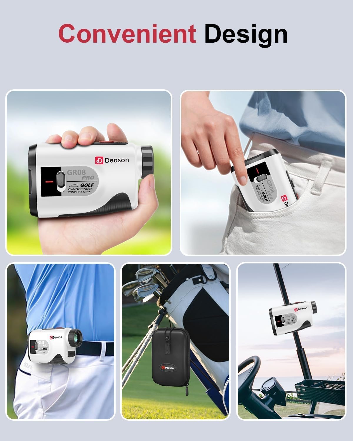 Golf Rangefinder with Slope,1300 Yards Laser Rangefinder,7X Magnification, Rechargeable Range Finders Golfing with Flag Lock Vibration,Speed Mode for Hunting Shooting. 6 Golf Rangefinder with Slope,1300 Yards Laser Rangefinder,7X Magnification, Rechargeable Range Finders Golfing with Flag Lock Vibration,Speed Mode for Hunting Shooting. - Image 6