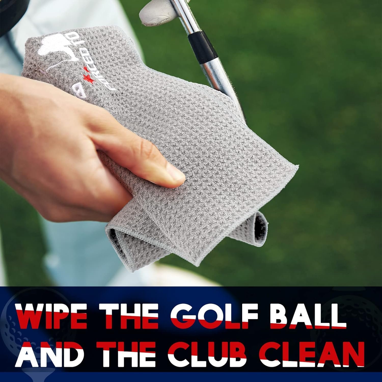 4 Pcs Funny Golf Towel Embroidered Golf Towels for Golfbags with Clip Golfclub Gifts for Men Women Birthday Gifts for Golfball Fan Retirement Present 24 x 16 Inch 7 4 Pcs Funny Golf Towel Embroidered Golf Towels for Golfbags with Clip Golfclub Gifts for Men Women Birthday Gifts for Golfball Fan Retirement Present 24 x 16 Inch - Image 7