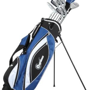 Confidence Golf Mens Power V3 Club Set and Stand Bag, Right Hand