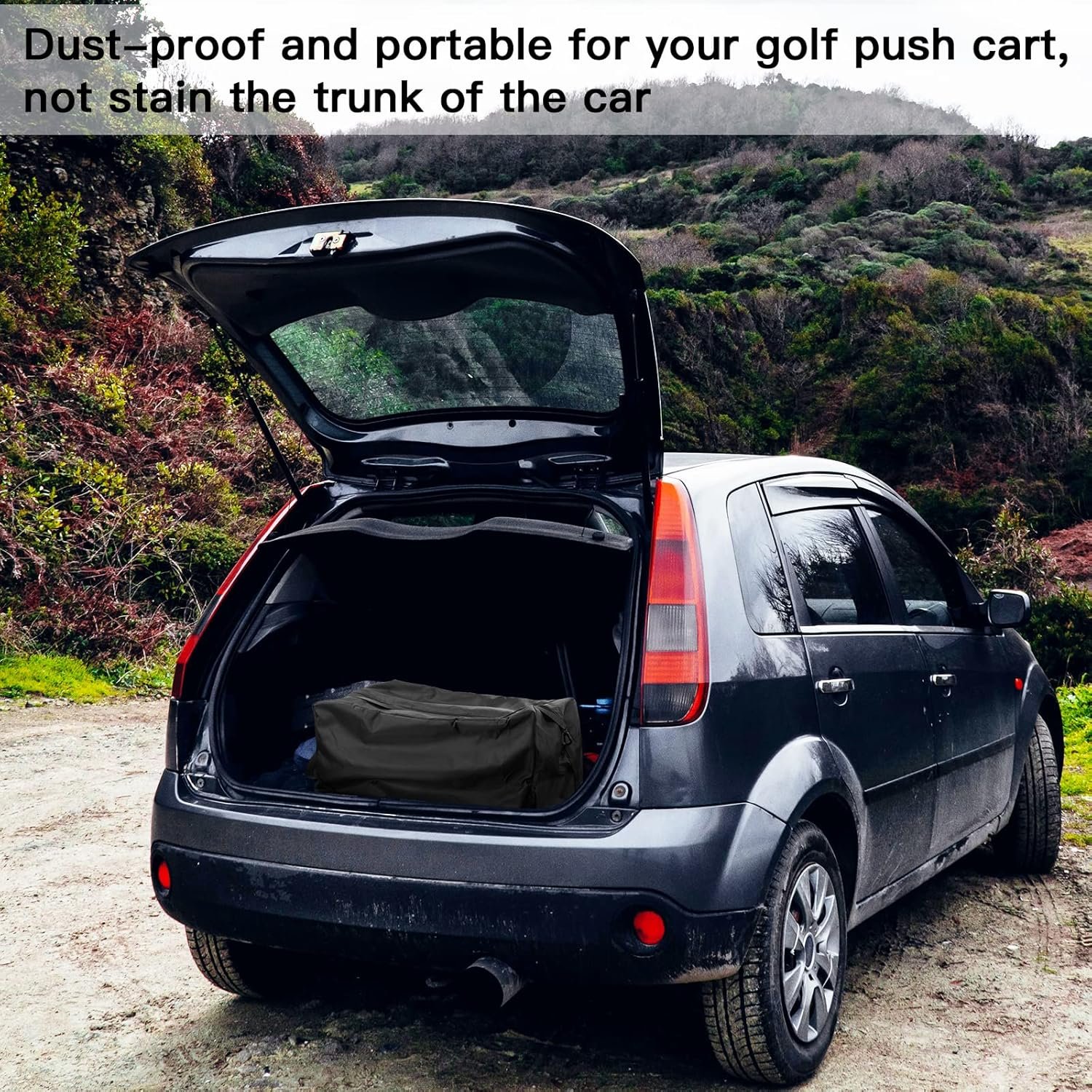 Xxerciz Golf Push Cart Bag for Caddytek, 3 Wheel Folding Carry Bag, Lightweight Carts Replacement Bag with Adjustable Straps Large Capacity 5 Xxerciz Golf Push Cart Bag for Caddytek, 3 Wheel Folding Carry Bag, Lightweight Carts Replacement Bag with Adjustable Straps Large Capacity - Image 5