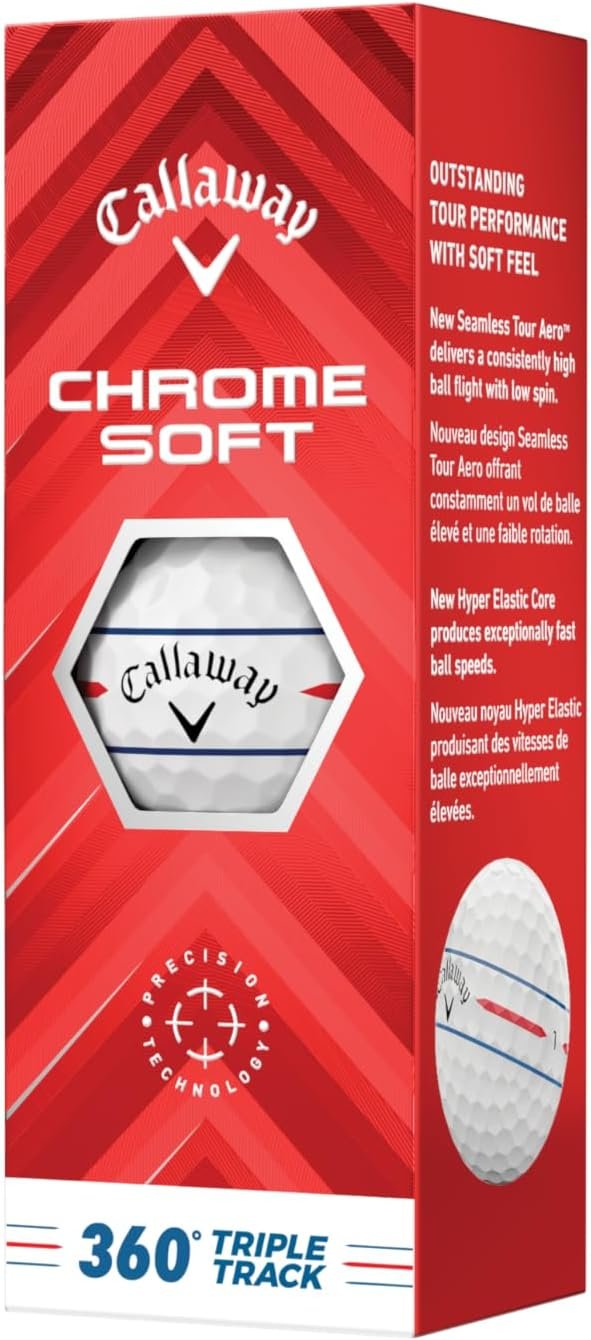 Callaway Golf Chrome Soft Golf Balls 8 Callaway Golf Chrome Soft Golf Balls - Image 8