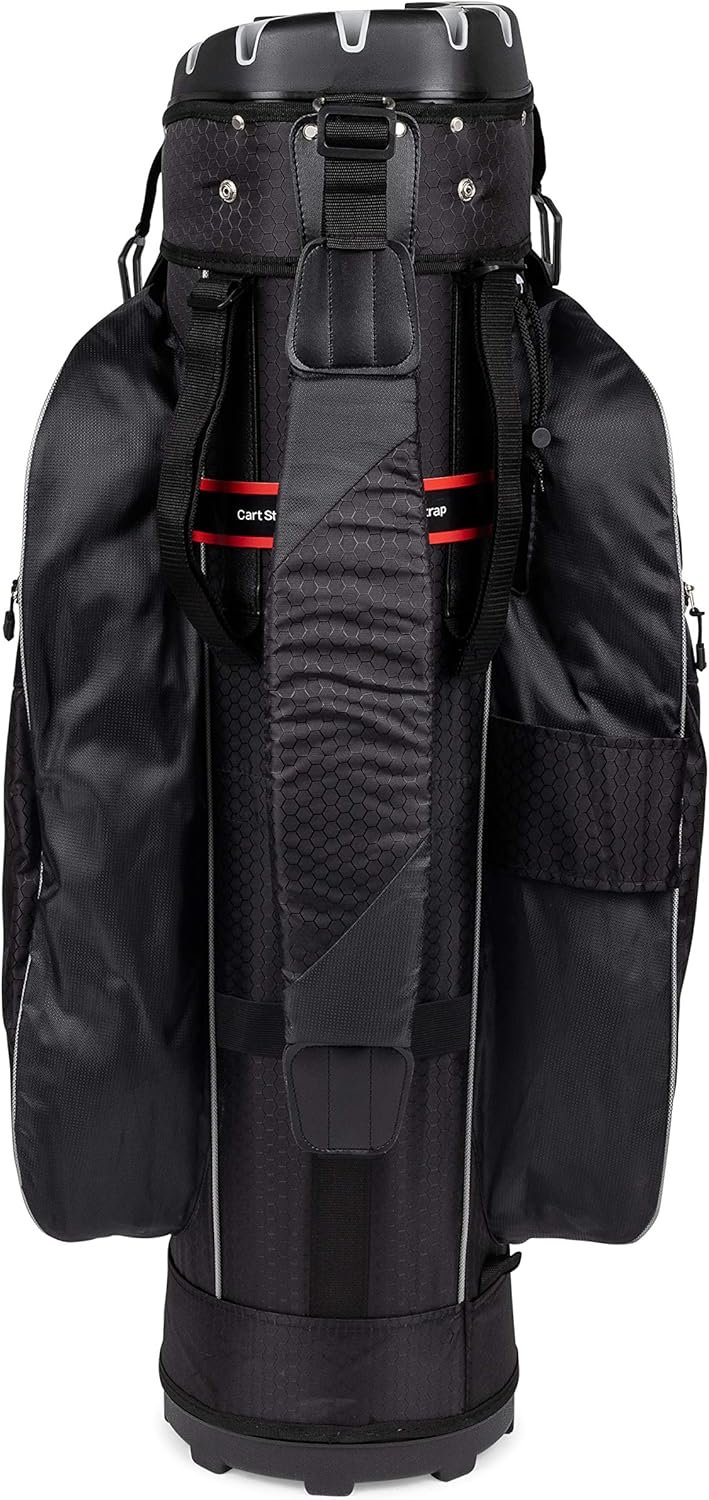 Founders Club 3rd Generation Club Lock Organizer Golf Cart Bag with 14 Way Anti Rattle Divider Top- Free Snap On Rain Hood-Full Length Dividers 3 Founders Club 3rd Generation Club Lock Organizer Golf Cart Bag with 14 Way Anti Rattle Divider Top- Free Snap On Rain Hood-Full Length Dividers - Image 3
