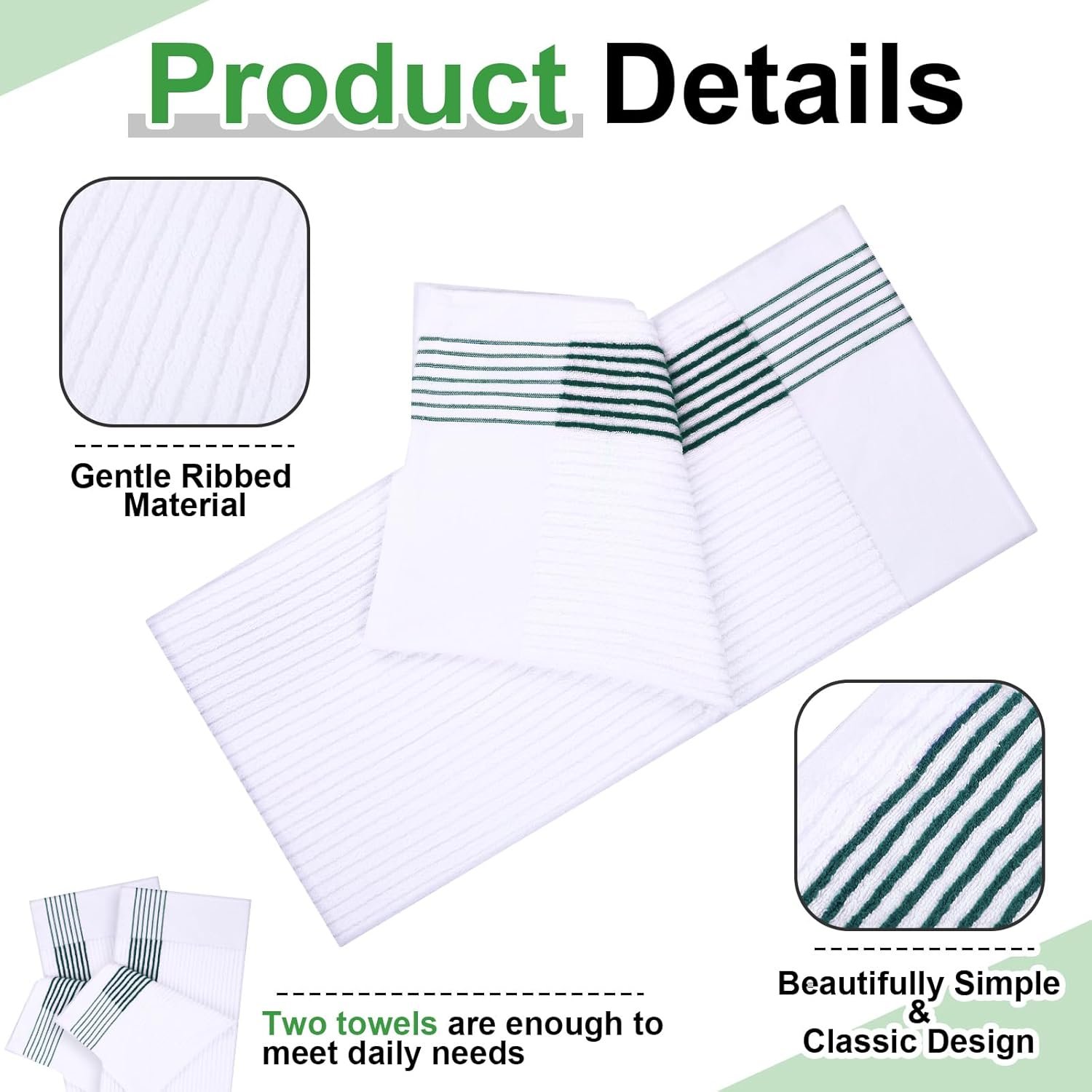 Mixweer Caddy Golf Towel 22" x 42" Large Caddy Towel Camping Sport Towels Cotton Soft Towels for Man Golf Lovers 3 Mixweer Caddy Golf Towel 22" x 42" Large Caddy Towel Camping Sport Towels Cotton Soft Towels for Man Golf Lovers - Image 3