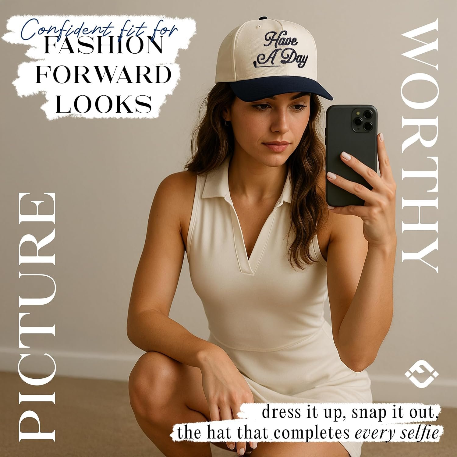 Funky Junque Vintage Canvas Snapback Hat - Adjustable 2 Tone Cap for Men Women - Put It On My, Cowboy, Girl Dad, Funny 4 Funky Junque Vintage Canvas Snapback Hat - Adjustable 2 Tone Cap for Men Women - Put It On My, Cowboy, Girl Dad, Funny - Image 4