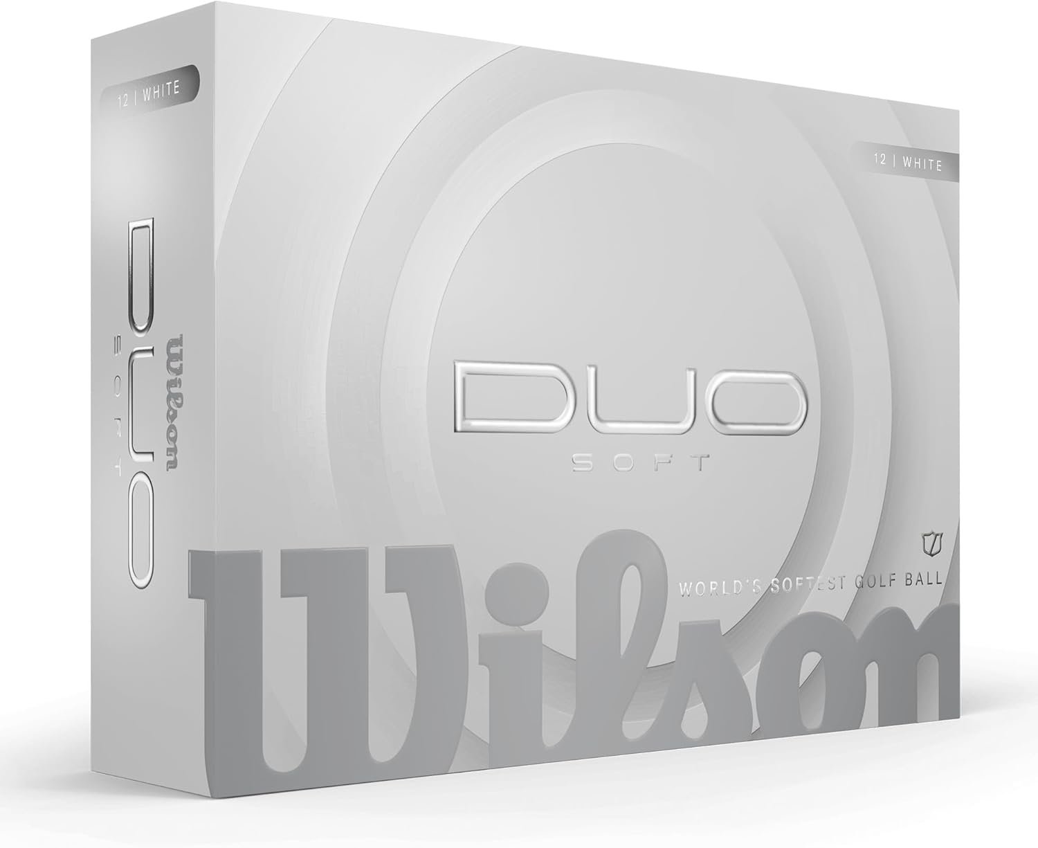 WILSON 2025 Duo Soft Golf Balls - White, 12 Balls 5 WILSON 2025 Duo Soft Golf Balls - White, 12 Balls - Image 5