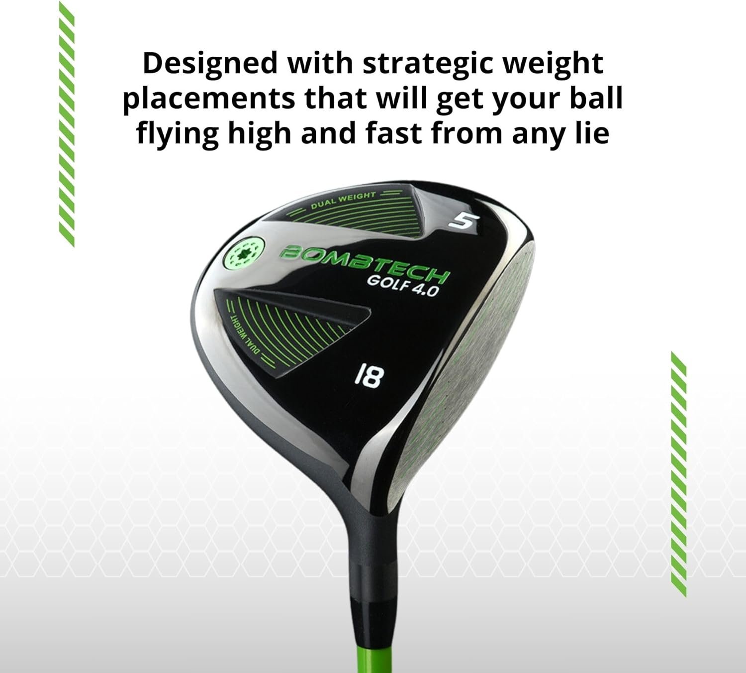 BombTech Golf - 4.0 Five Wood - Gain Confidence On The Tee and Off The Deck 6 BombTech Golf - 4.0 Five Wood - Gain Confidence On The Tee and Off The Deck - Image 6