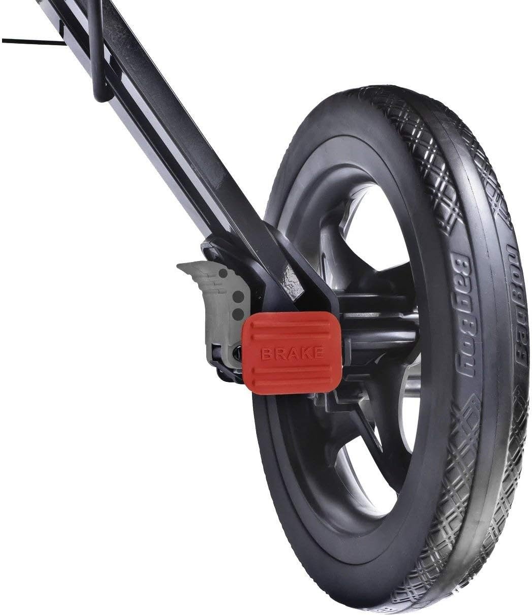 Bag Boy Express 500 Push Cart,Matte Black/Red, 35" x 13" x 10"(Approx Folded) 3 Bag Boy Express 500 Push Cart,Matte Black/Red, 35" x 13" x 10"(Approx Folded) - Image 3
