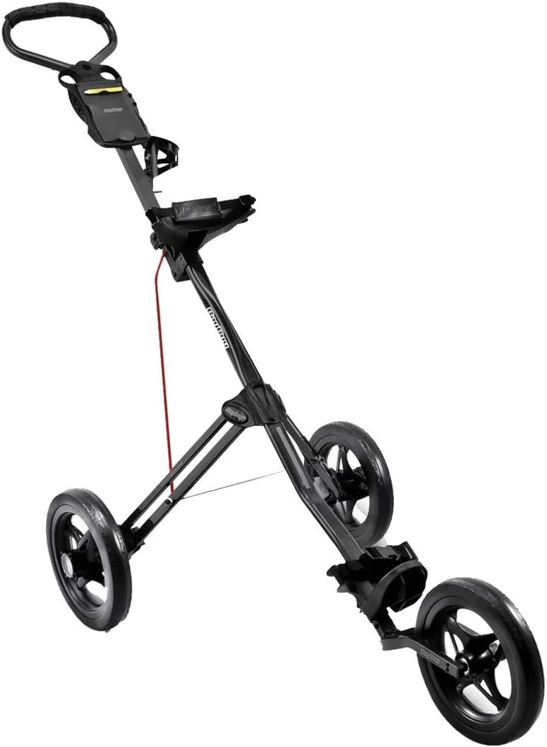 Bag Boy Express 500 Push Cart,Matte Black/Red, 35" x 13" x 10"(Approx Folded) 4 Bag Boy Express 500 Push Cart,Matte Black/Red, 35" x 13" x 10"(Approx Folded) - Image 4