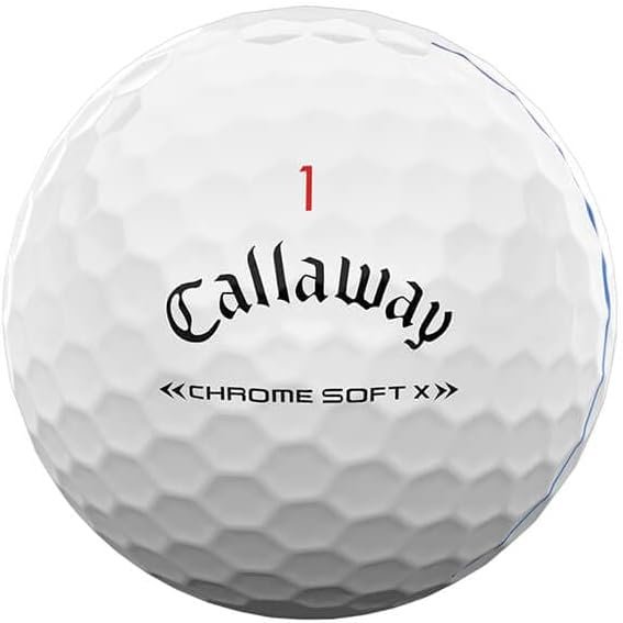 Callaway Golf Chrome Soft X Golf Balls (Triple Track (Yellow) 3 Callaway Golf Chrome Soft X Golf Balls (Triple Track (Yellow) - Image 3