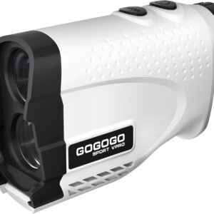 Gogogo Sport Vpro GS24 Golf & Hunting Laser Rangefinder, 7X Magnification, 1200 Yard Distance Measuring Range Finder with High-Precision Flag Pole Locking Vibration Function Slope Mode Continuous Scan