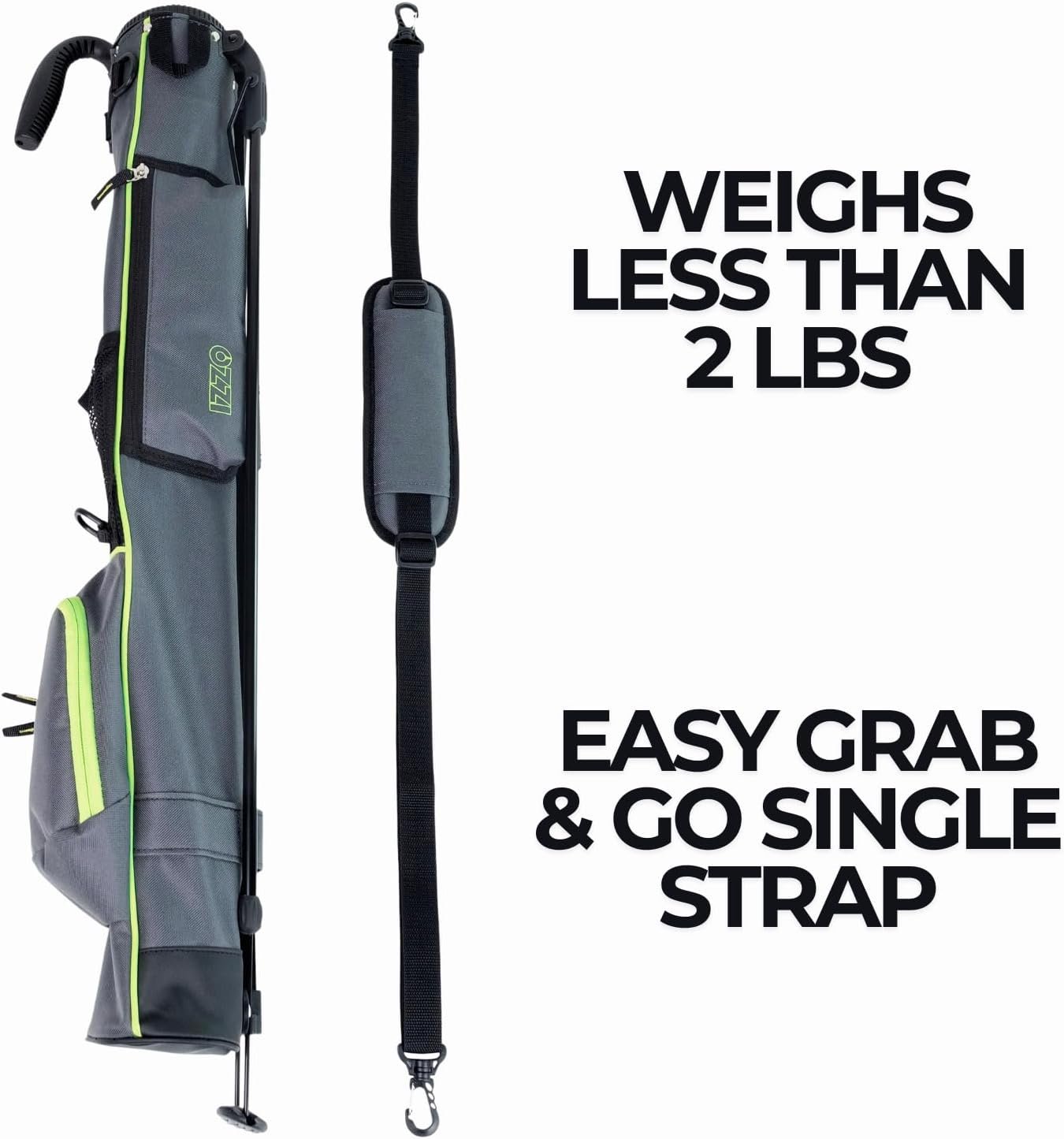 Izzo Golf Sunday Stand Bags - Lightweight Golf Stand Bag Sunday Bag 3 Izzo Golf Sunday Stand Bags - Lightweight Golf Stand Bag Sunday Bag - Image 3