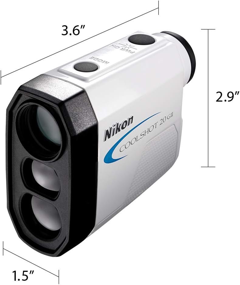 NIKON Coolshot 20 GII Golf Laser Rangefinder 7 NIKON Coolshot 20 GII Golf Laser Rangefinder - Image 7
