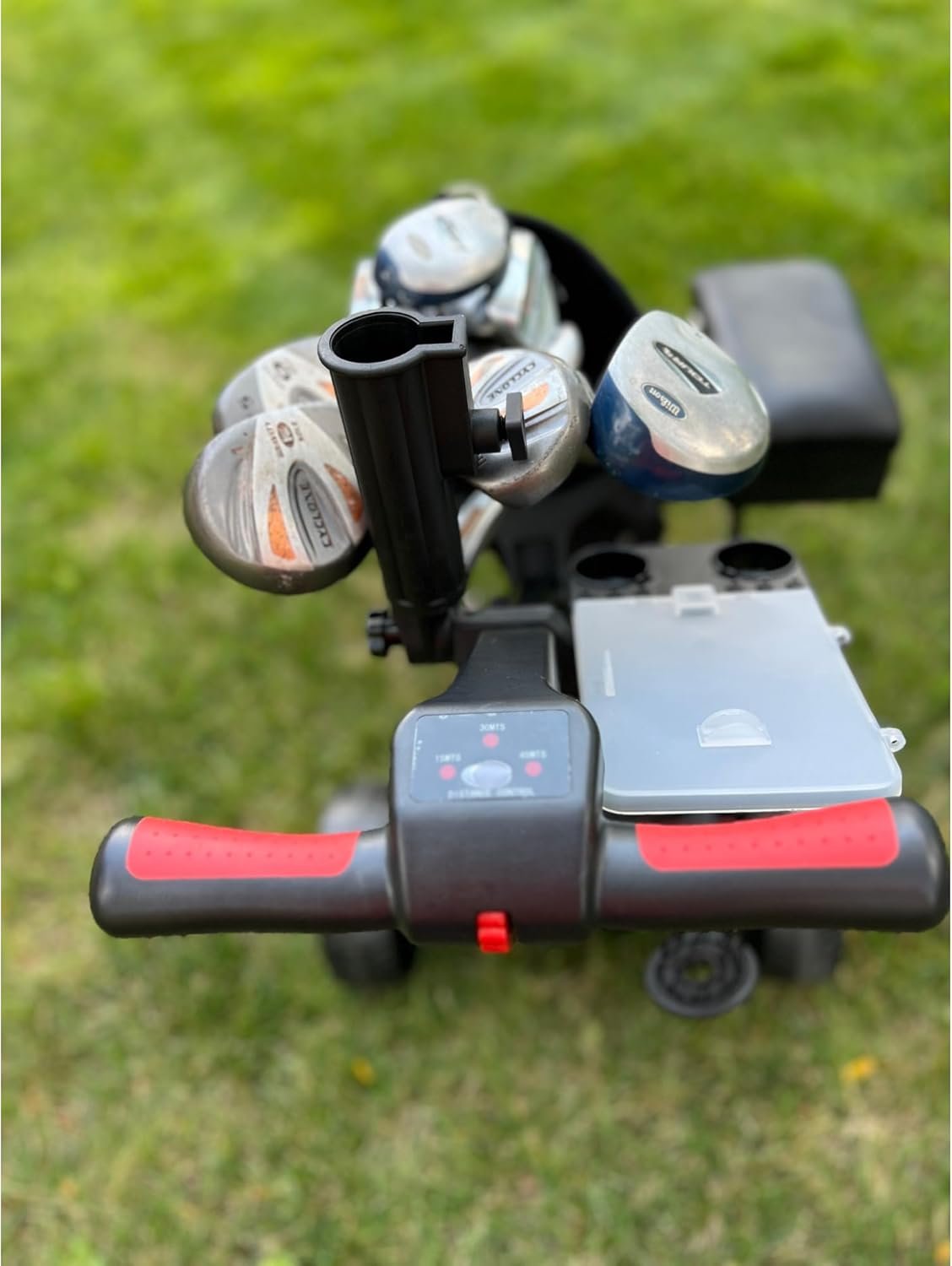 The Weekender Electric Golf Cart, Packed with Drink Holder, Umbrella Holder, Scorecard Holder, Black 3 The Weekender Electric Golf Cart, Packed with Drink Holder, Umbrella Holder, Scorecard Holder, Black - Image 3