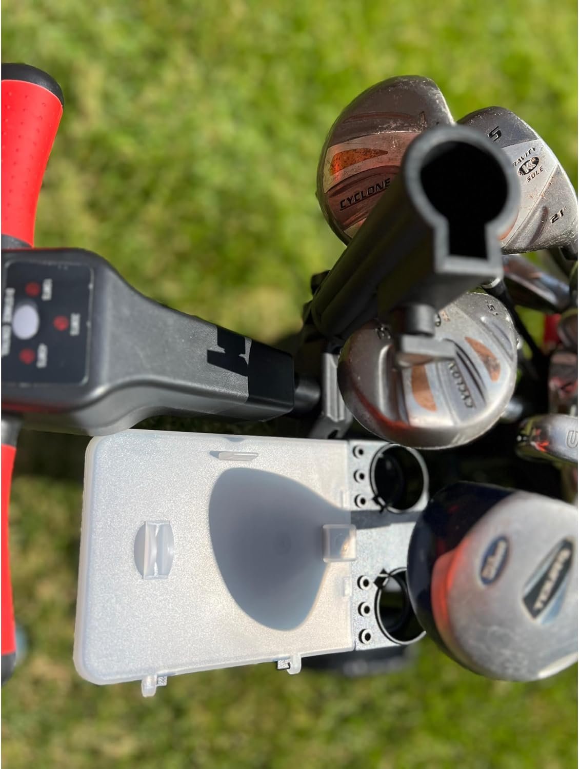 The Weekender Electric Golf Cart, Packed with Drink Holder, Umbrella Holder, Scorecard Holder, Black 4 The Weekender Electric Golf Cart, Packed with Drink Holder, Umbrella Holder, Scorecard Holder, Black - Image 4