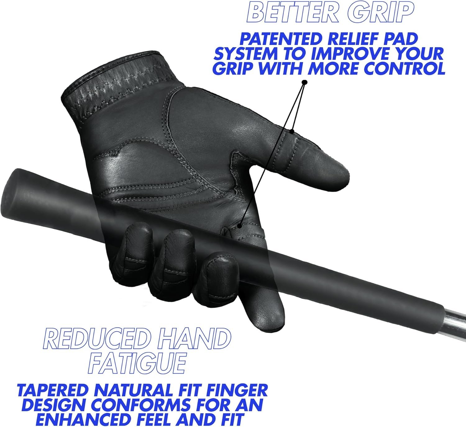 Bionic Men's StableGrip 2.0 Golf Glove Made from Premium Cabretta Leather 4 Bionic Men's StableGrip 2.0 Golf Glove Made from Premium Cabretta Leather - Image 4