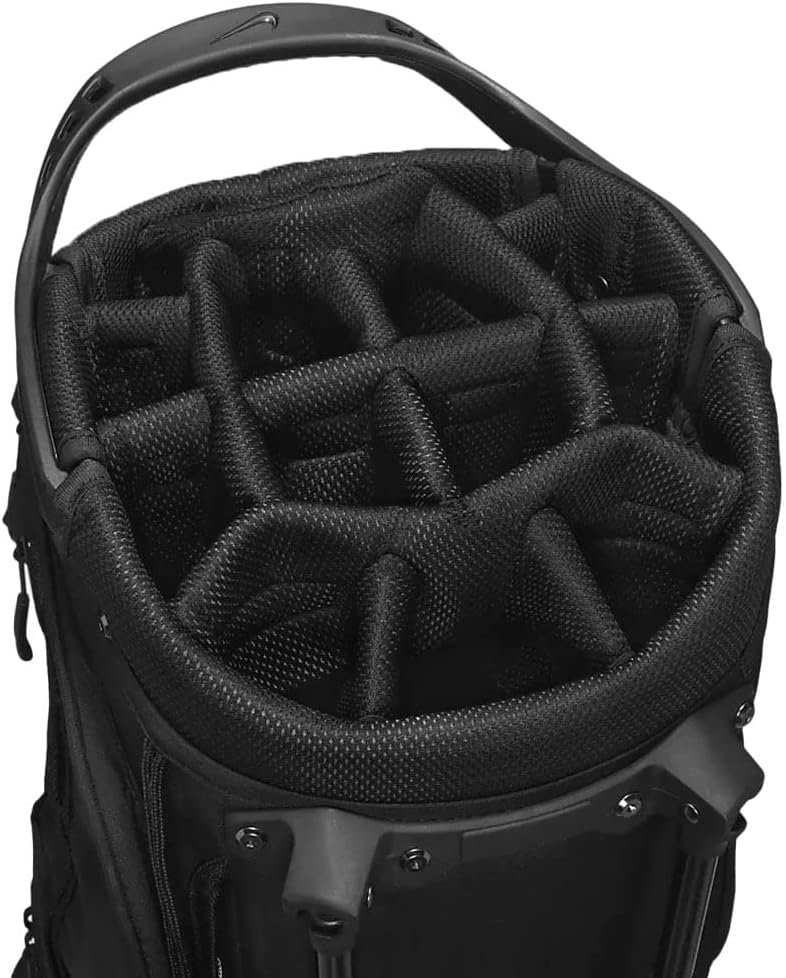 Nike Air Hybrid 2 Golf Bag Black | White 5 Nike Air Hybrid 2 Golf Bag Black | White - Image 5