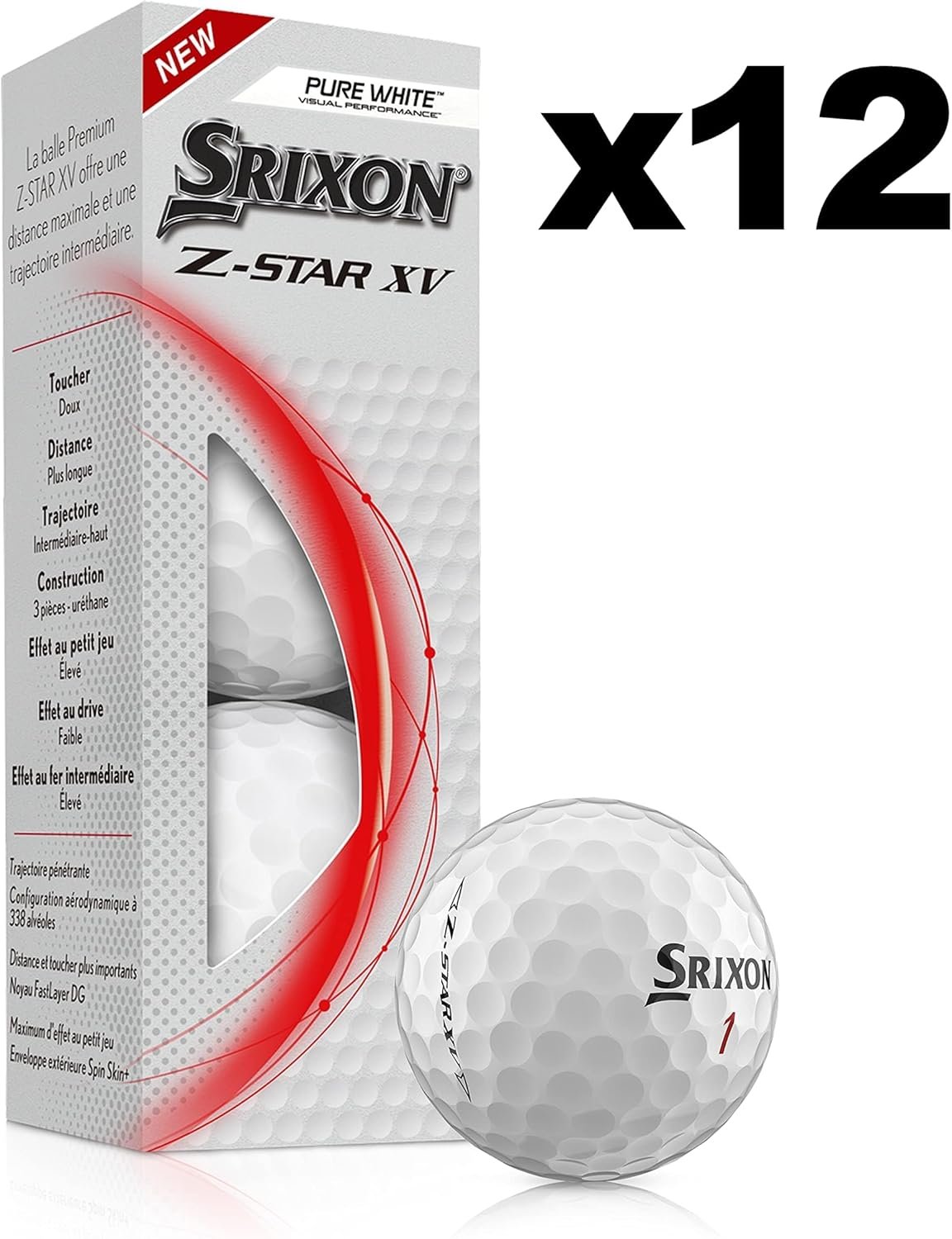 Srixon Z-Star XV Golf Balls 2 Srixon Z-Star XV Golf Balls - Image 2