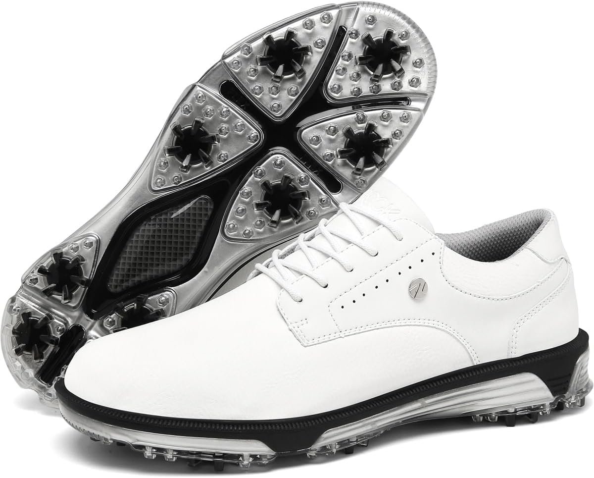 ULTIANT Mens Golf Shoes Traditions Spikeless Size 7.5-13.5 1 ULTIANT Mens Golf Shoes Traditions Spikeless Size 7.5-13.5